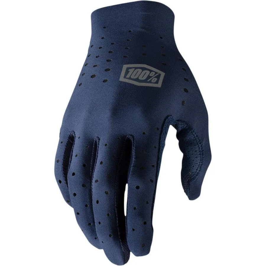 100% Sling MTB Gloves - Navy