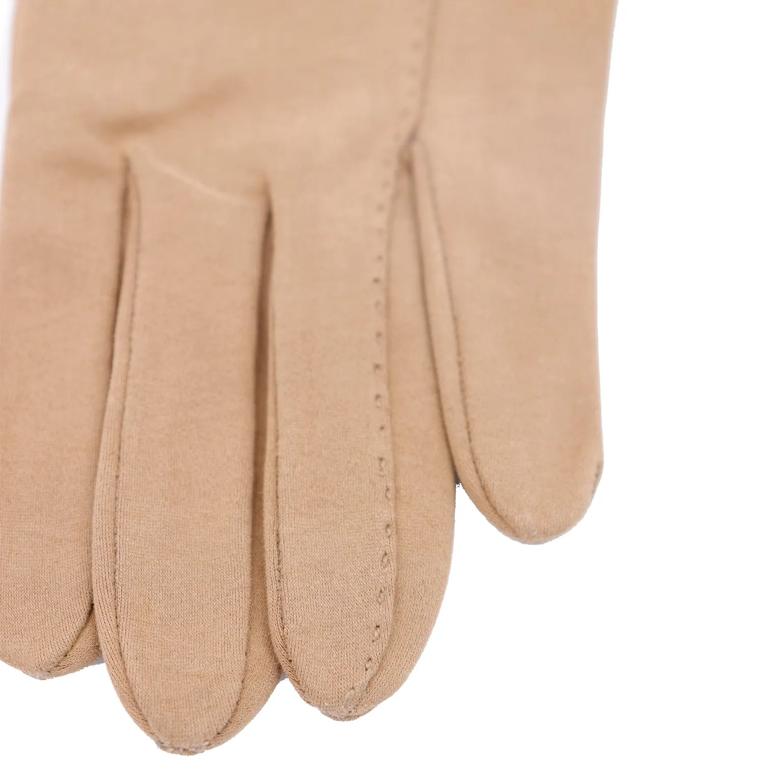 1970s Christian Dior Sea Island Cotton Womens Vintage Gloves