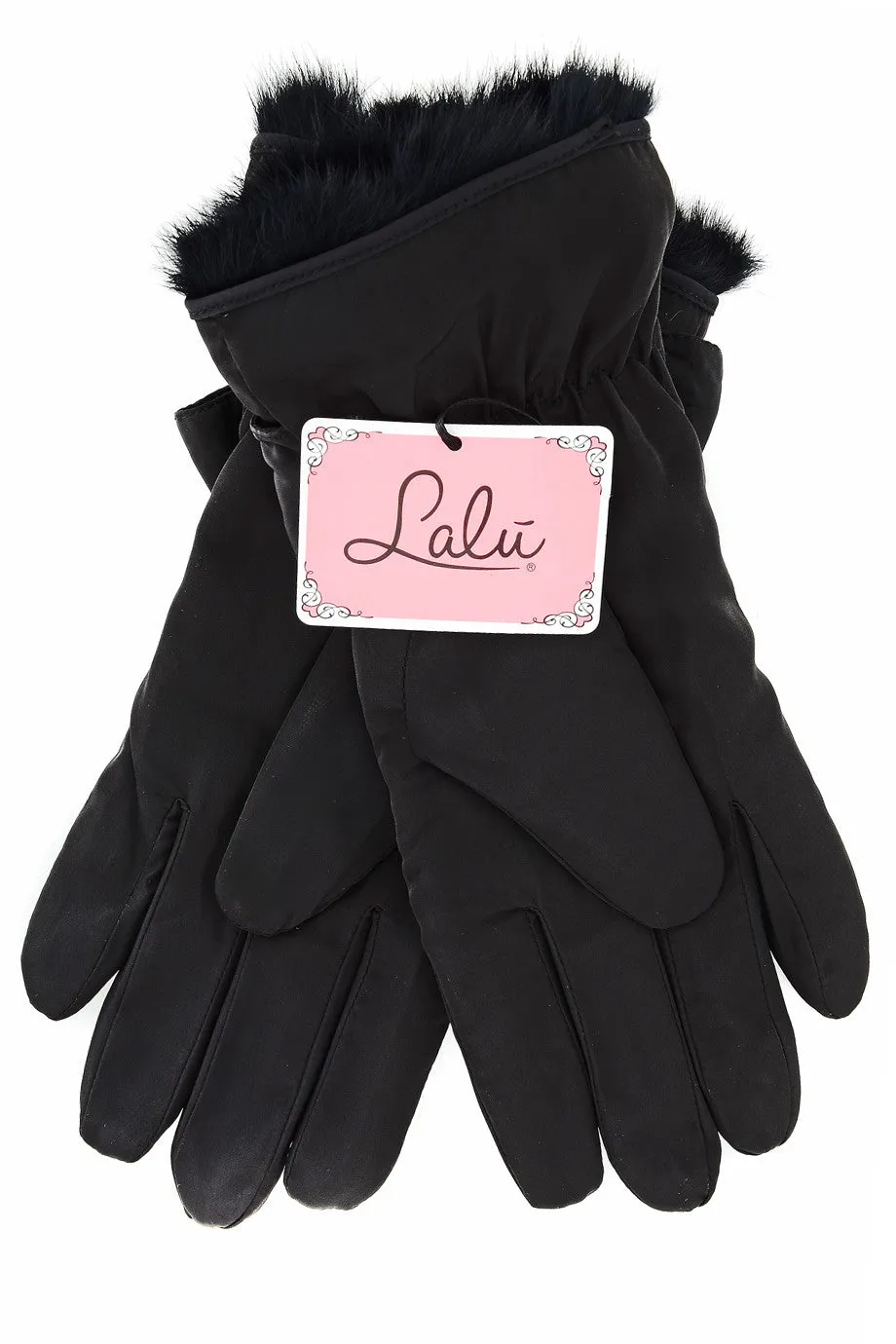 ADORIA Black Bow Waterproof Women Gloves