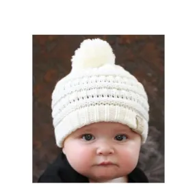 Baby-847 Ivory Beanie