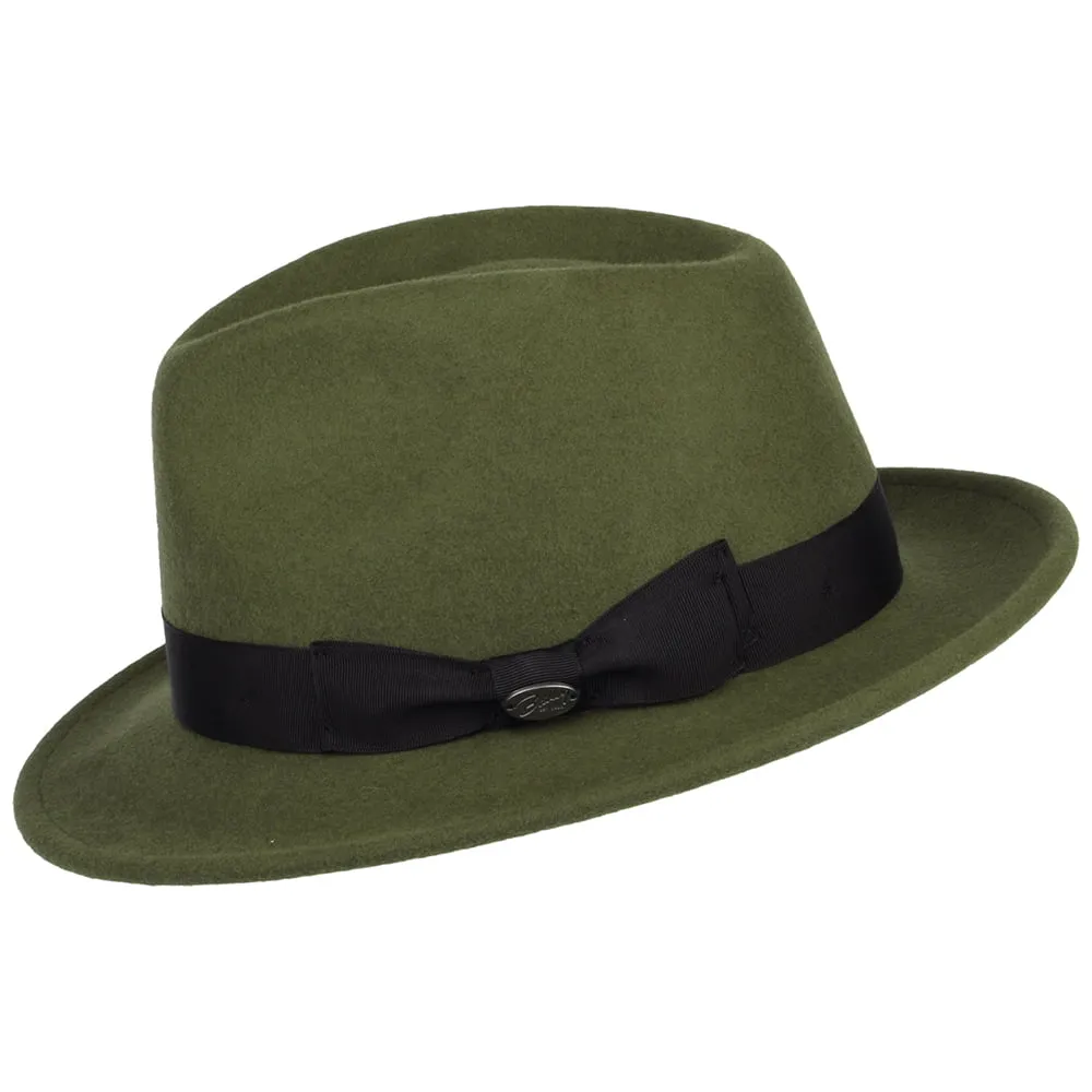 Bailey Hats Maglor Wool Felt Trilby Hat - Forest