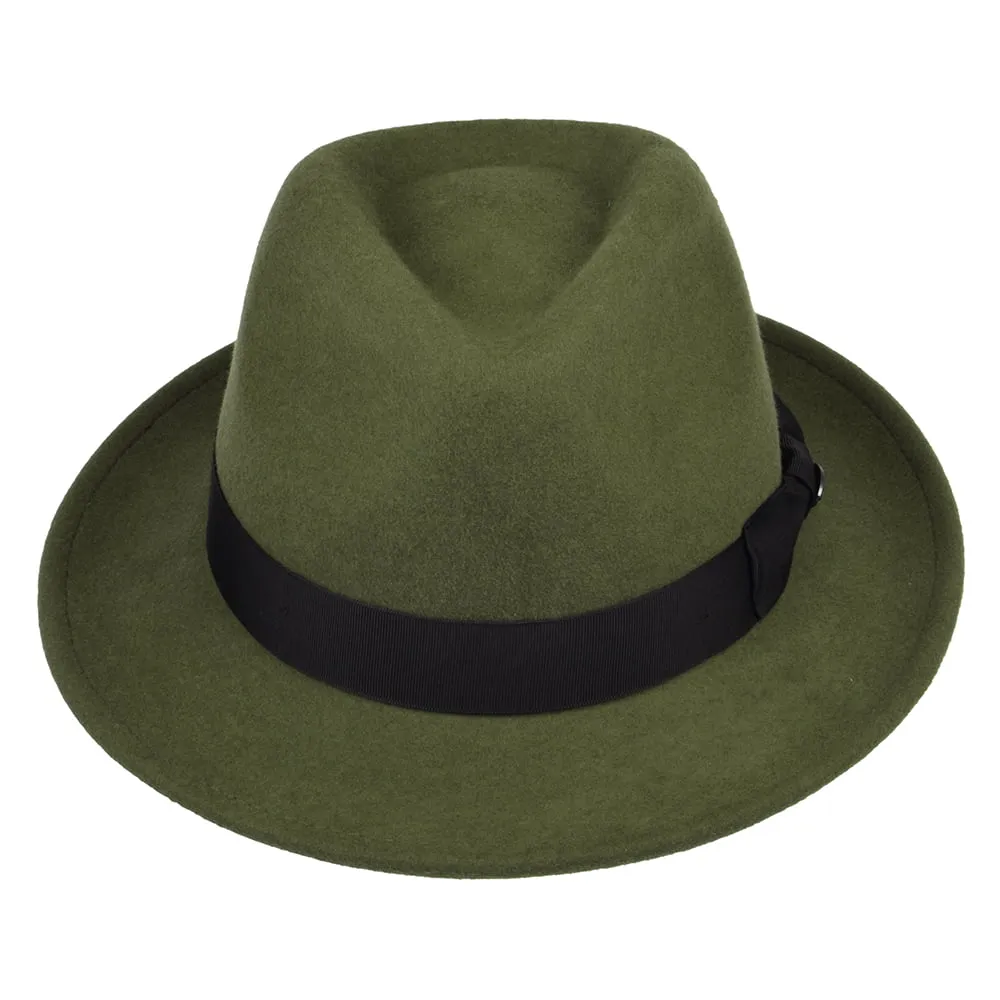 Bailey Hats Maglor Wool Felt Trilby Hat - Forest