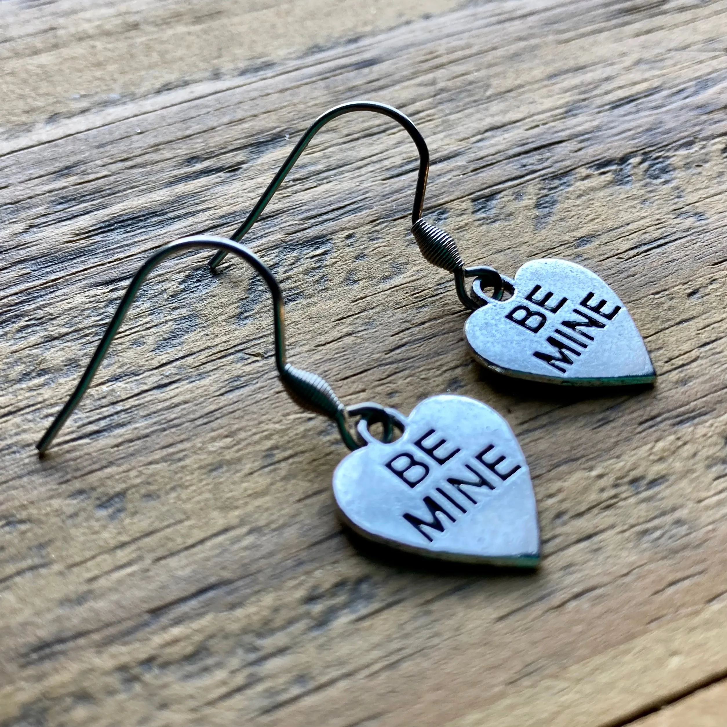 Be Mine Conversation Heart Earrings