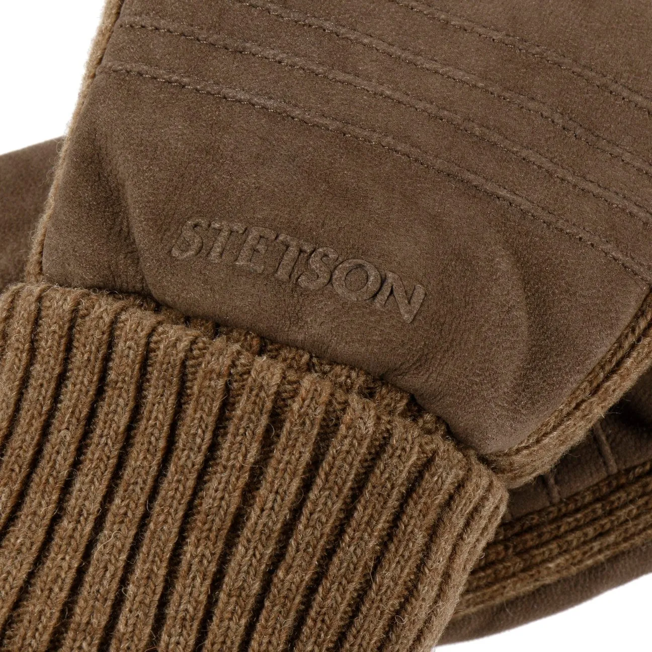 Bodalen Nubuck Leather Gloves by Stetson