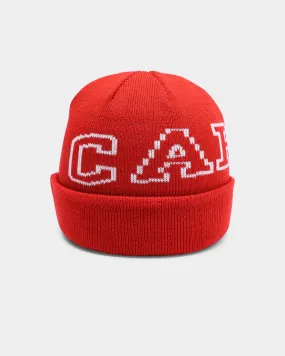 Carré Enorme Beanie Red