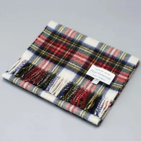 Cashmere scarf in Dress Stewart Tartan