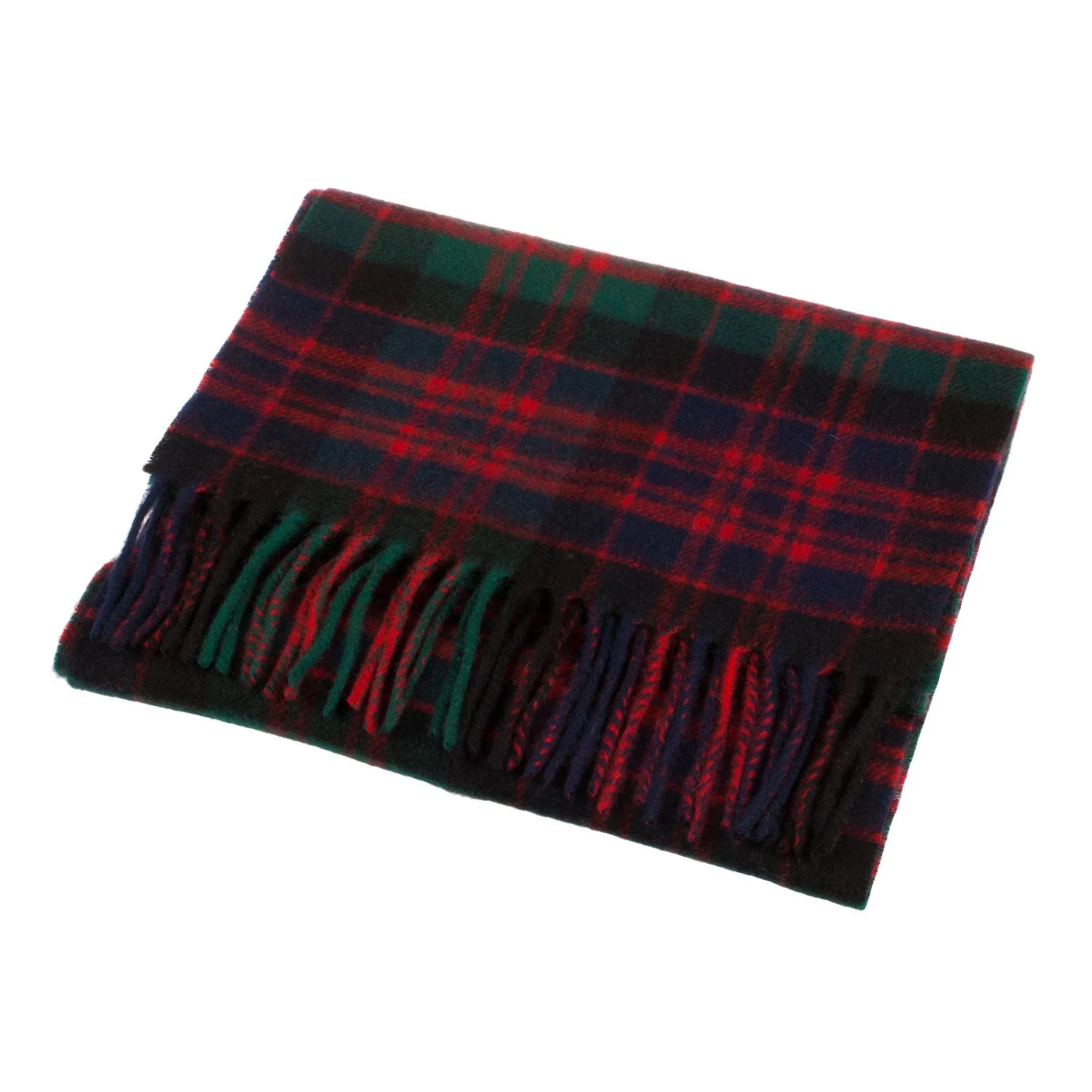 Cashmere Scottish Tartan Clan Scarf  Macdonald Clan