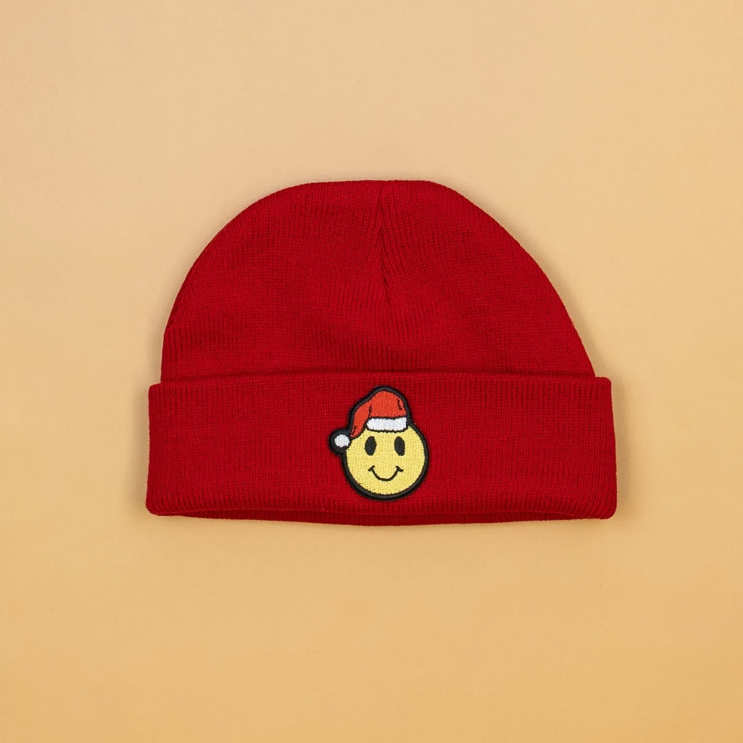 Christmas Smiley Santa Beanies