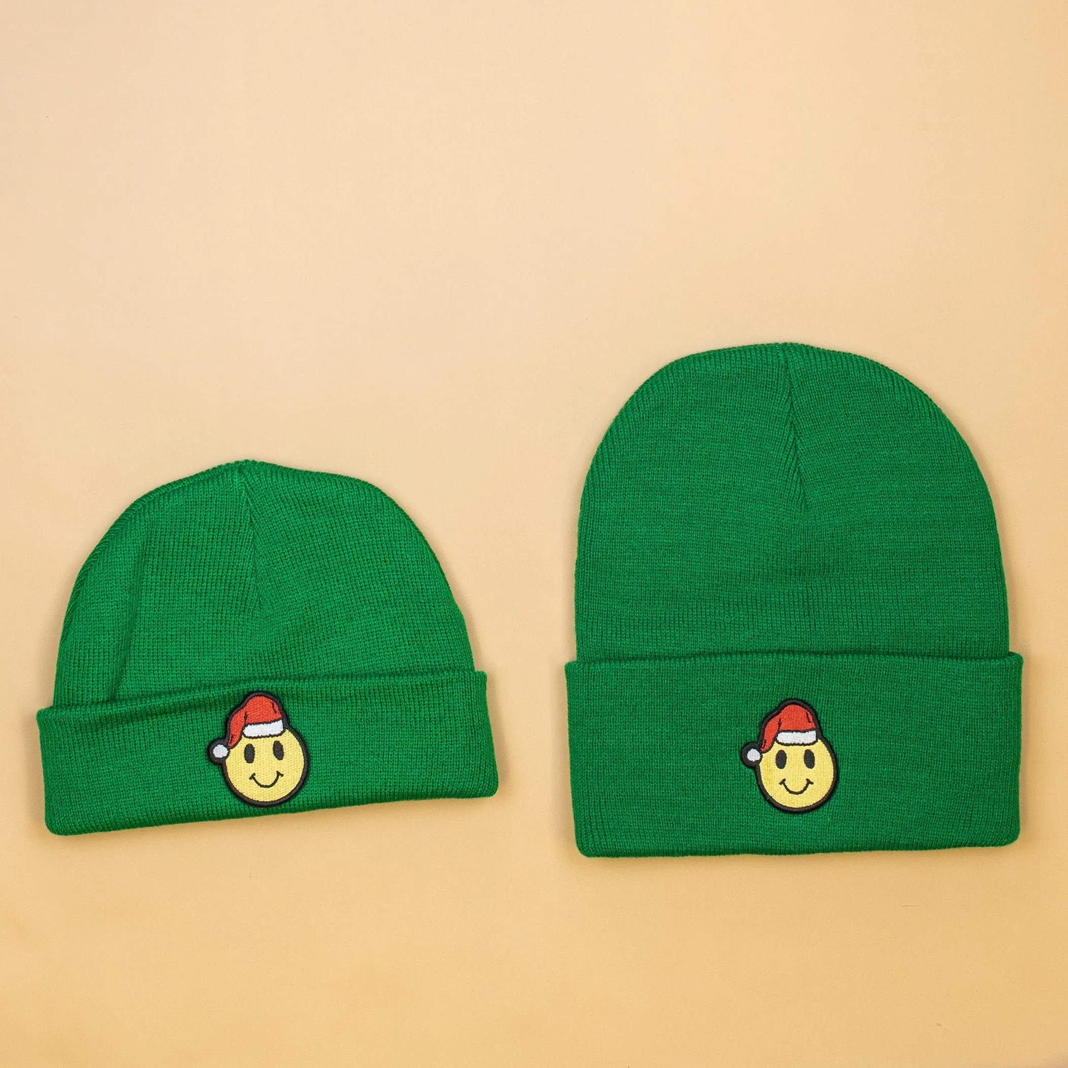 Christmas Smiley Santa Beanies