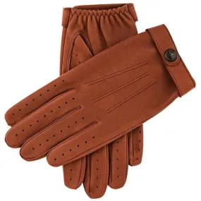 Dents Fleming Heritage Leather Driving Gloves - Highway Tan