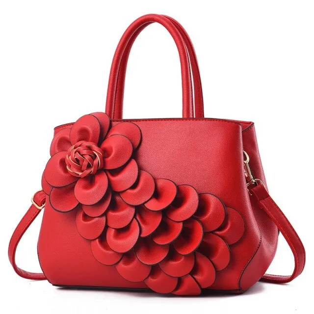 Elegant Flower Women's Messenger Hand Bag