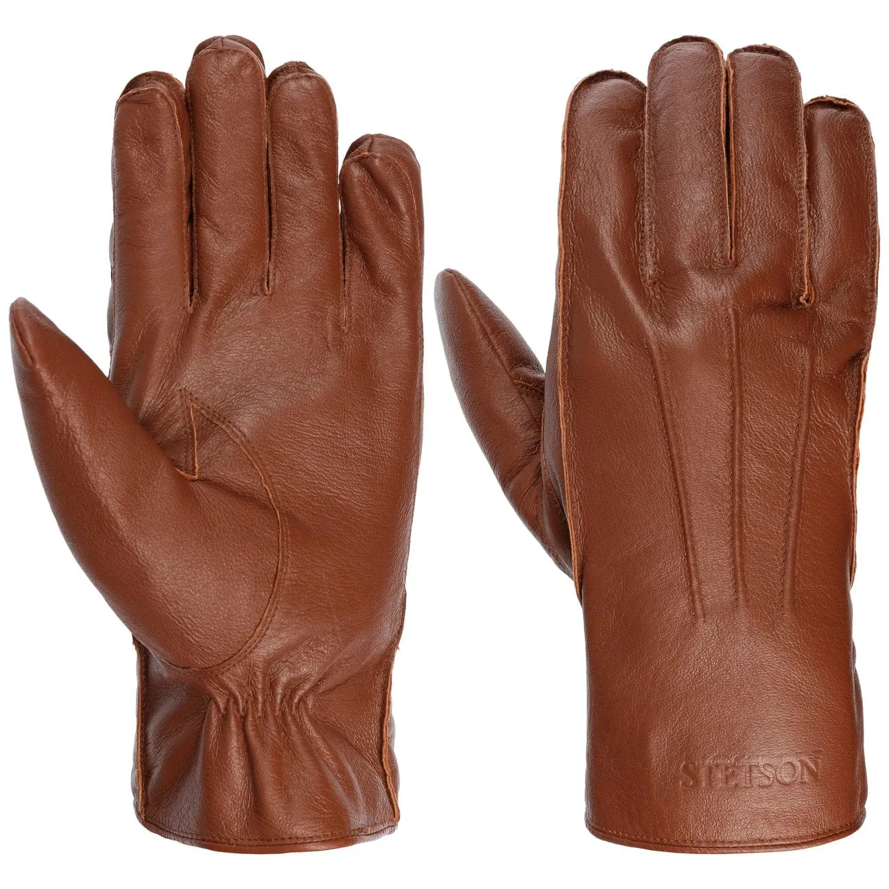 Janesville Leather Gloves by Stetson