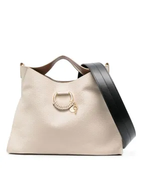 Joan Hobo Soft Bag in Cement Beige