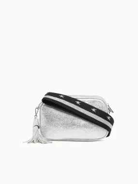 Kira Small Crossbag Silver Glitter