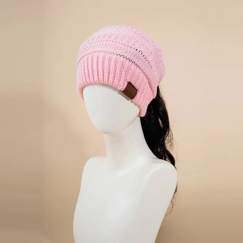 Knit Pure Color Woolen Hat