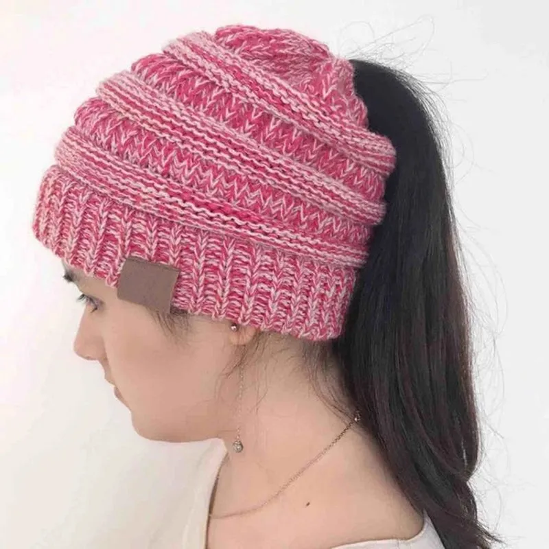 Knit Pure Color Woolen Hat