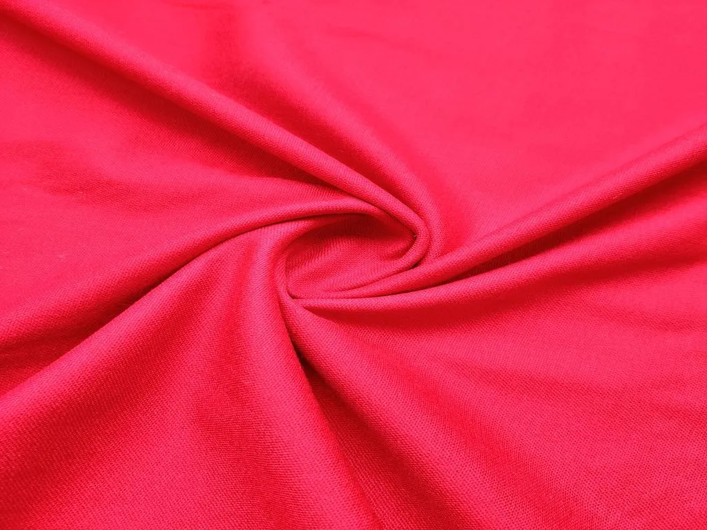 Maroon Plain Premium Wool Fabric