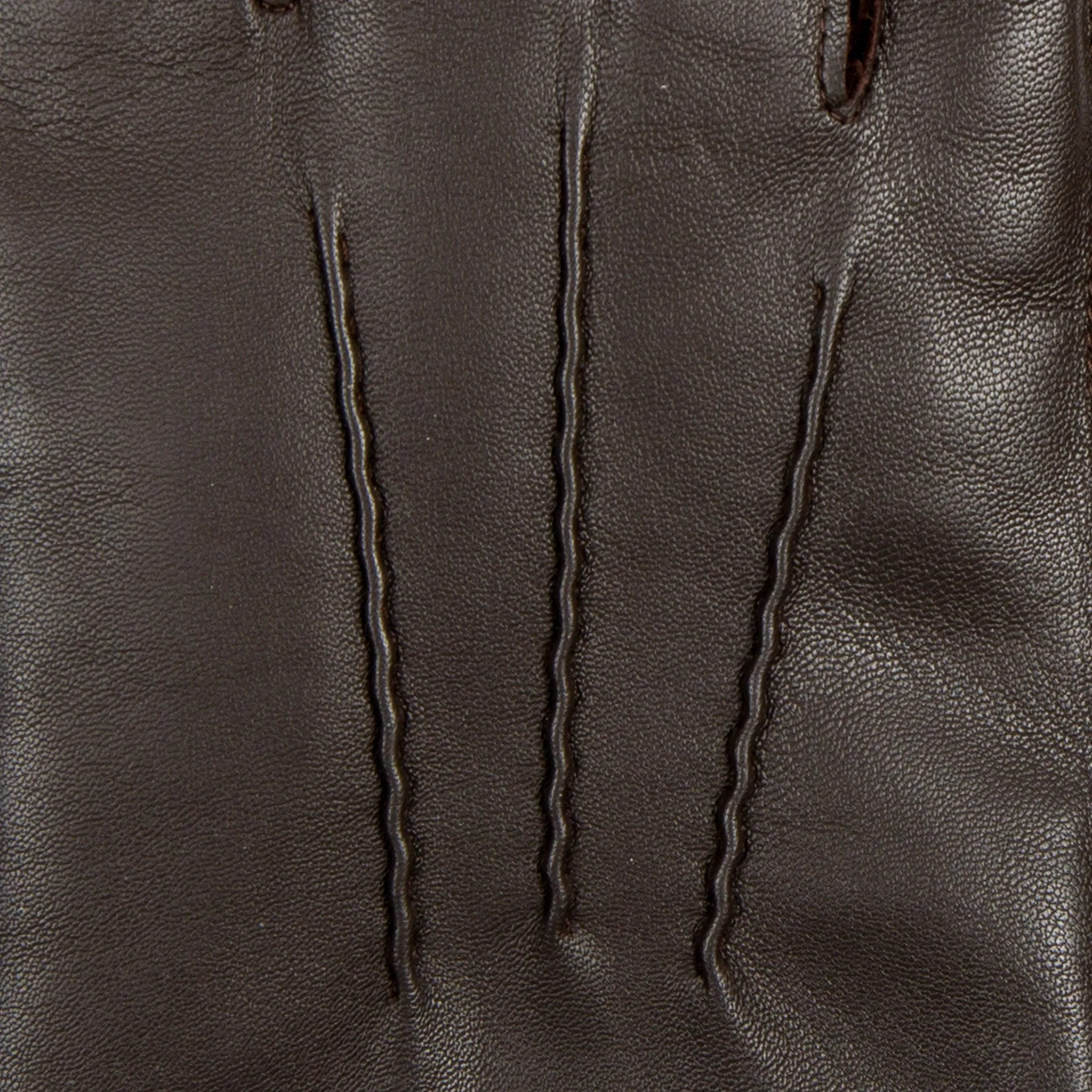 Men's Heritage Three-Point Fur-Lined Leather Gloves