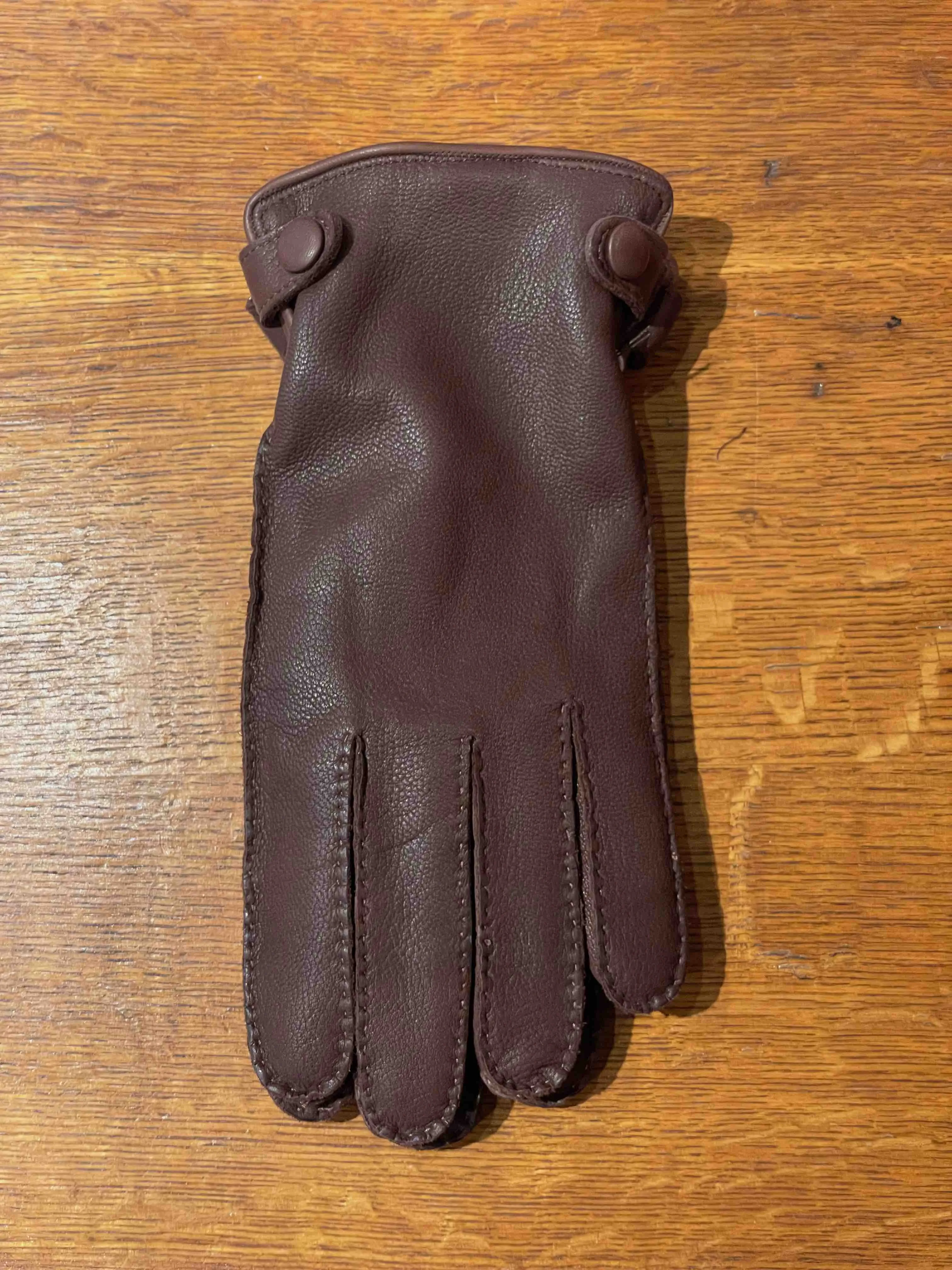 Mens Leather Gloves w/cashmere