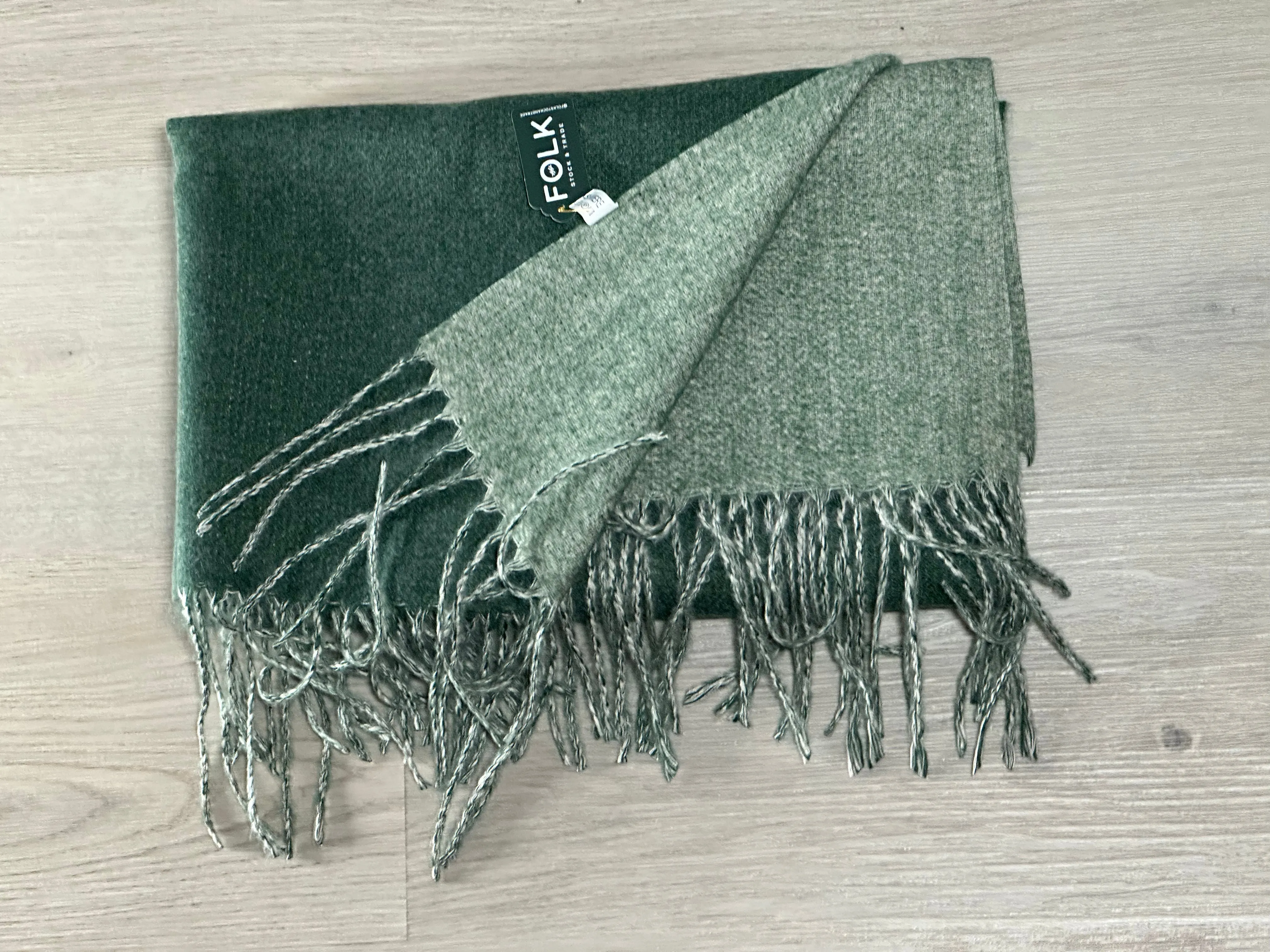 Reversible Cashmere Scarf