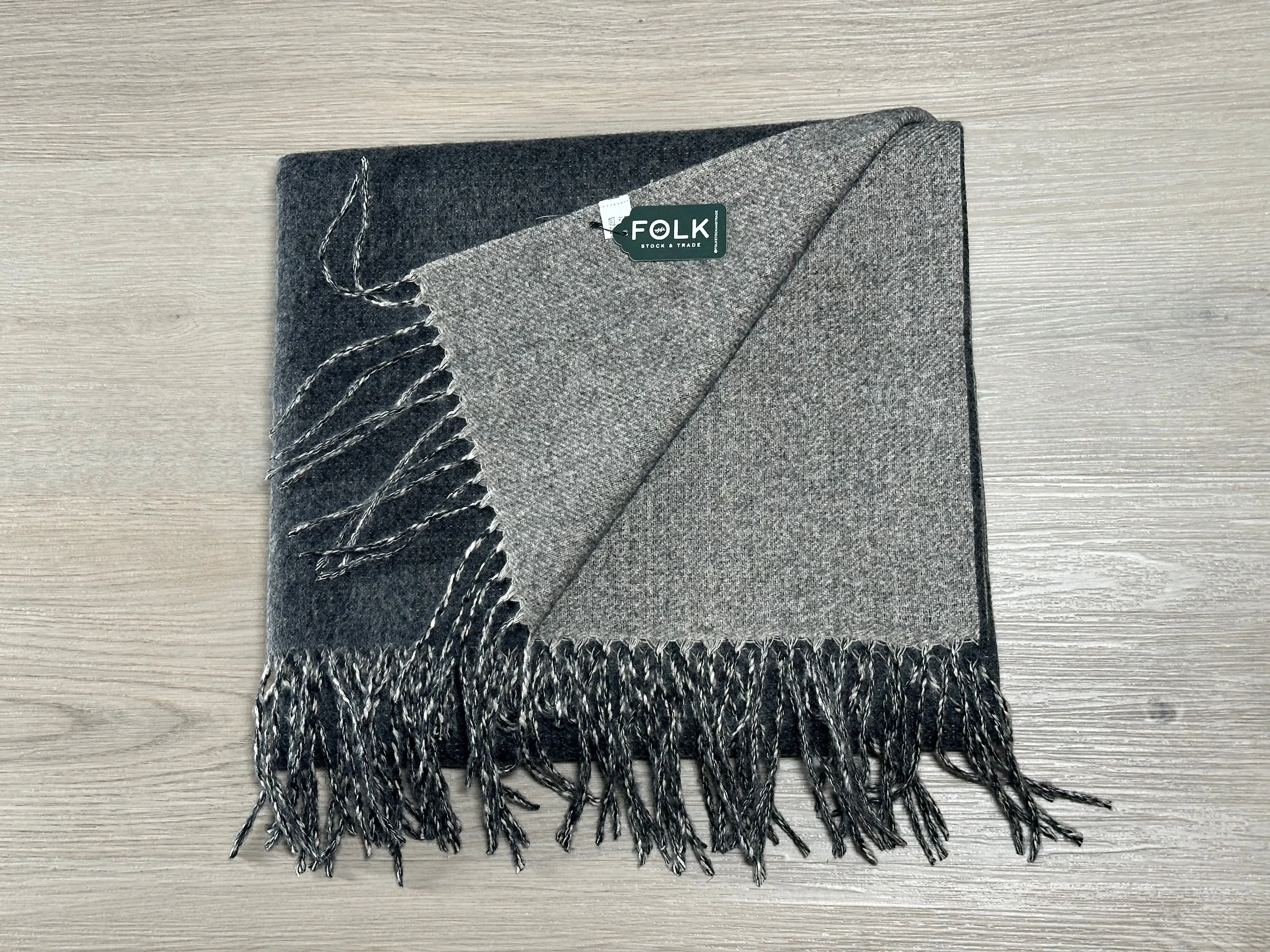 Reversible Cashmere Scarf