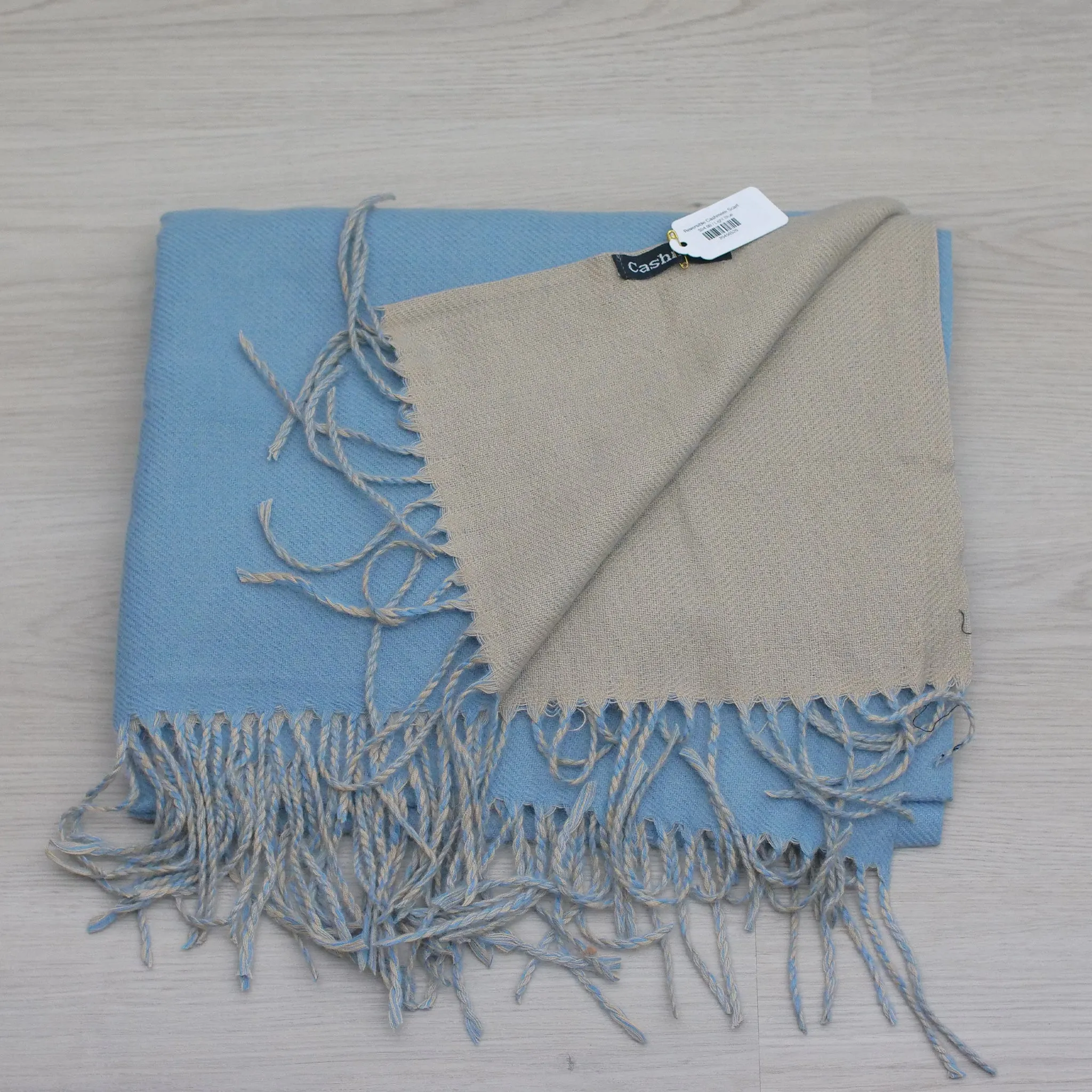 Reversible Cashmere Scarf