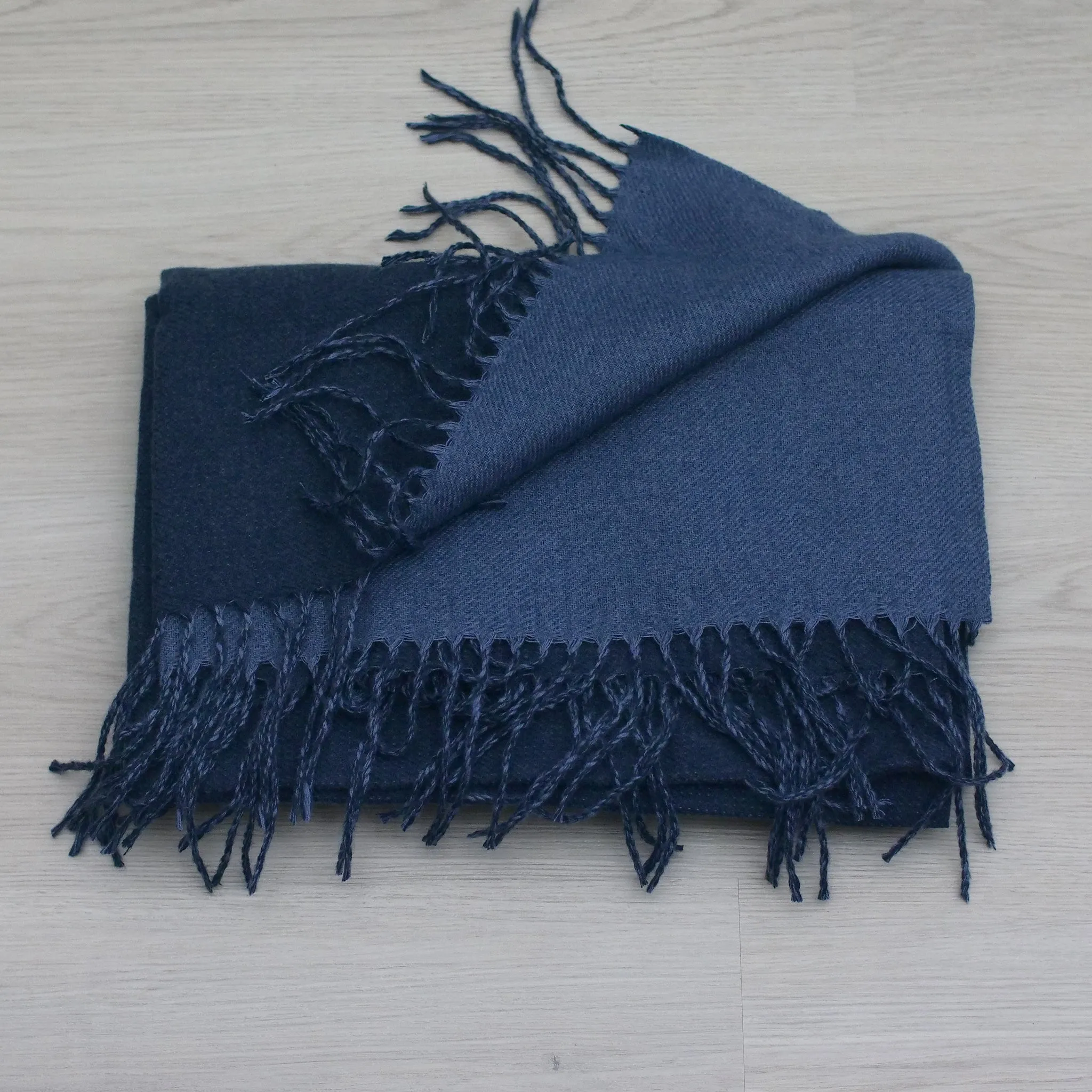 Reversible Cashmere Scarf