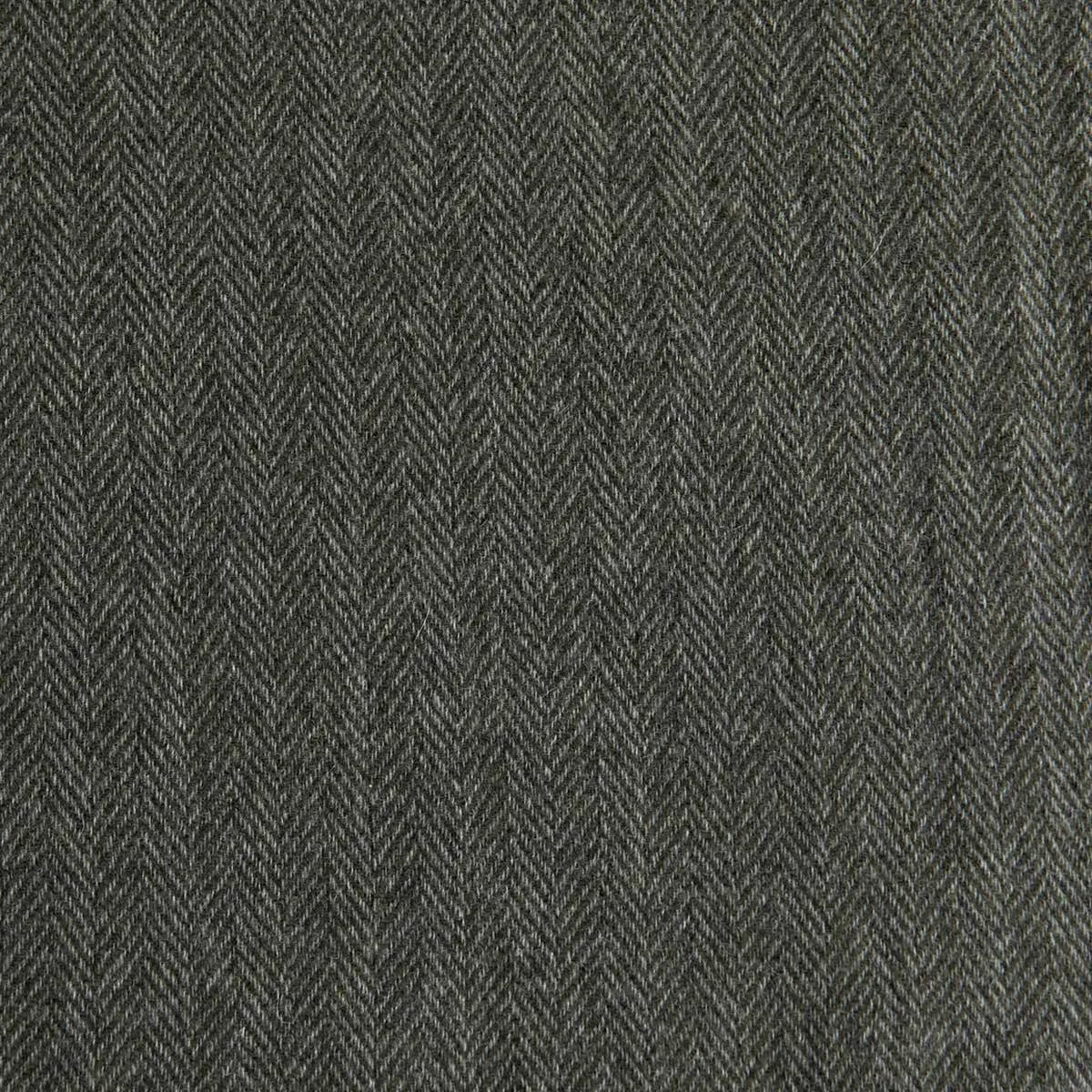 Sage Green Pinstripe Pure Cashmere Scarf