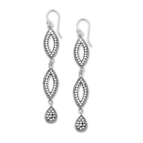 Samuel B. Sterling Silver Halimun Drop Earrings (98572)