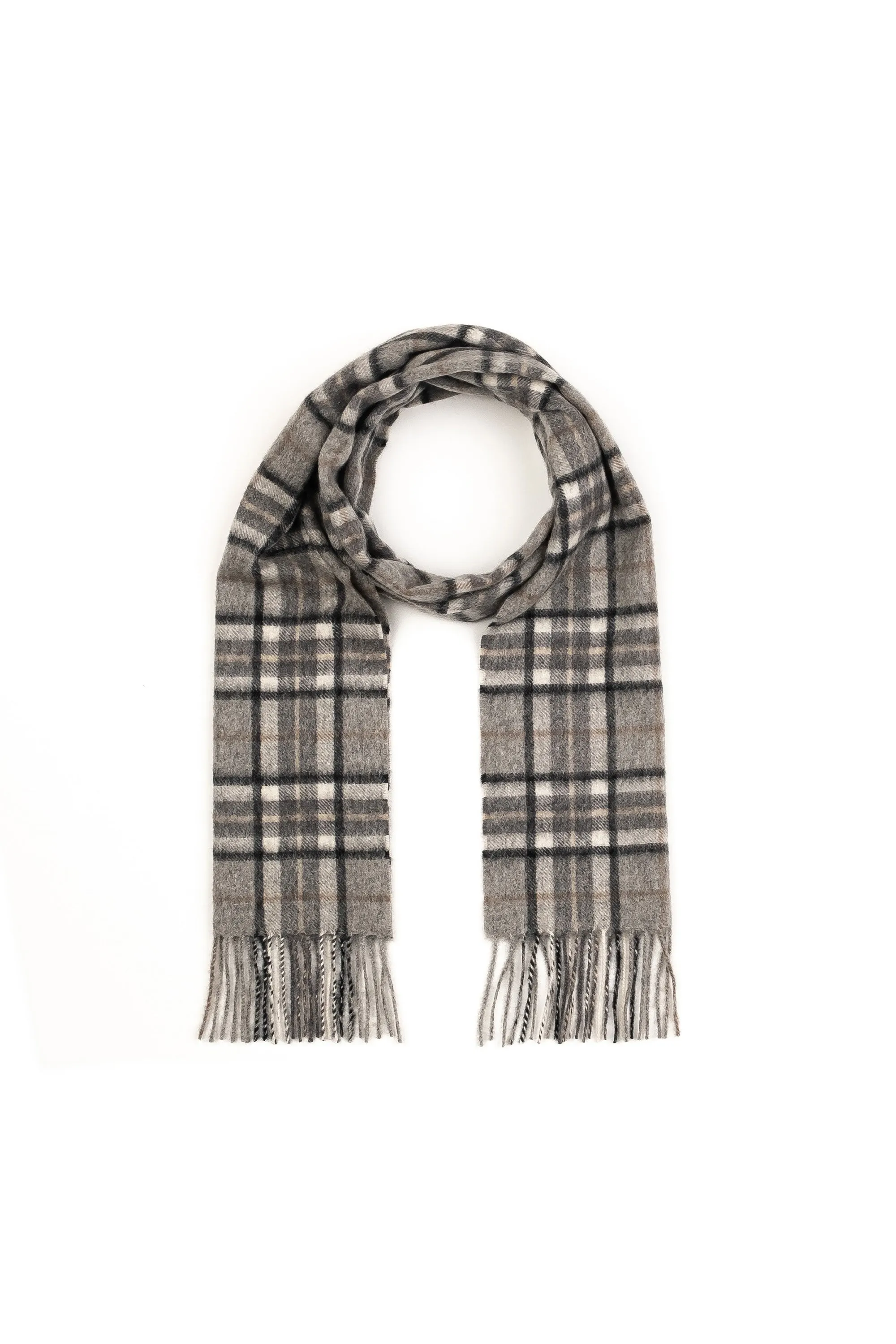 Scotty Thompson Cashmere Scarf - Pewter