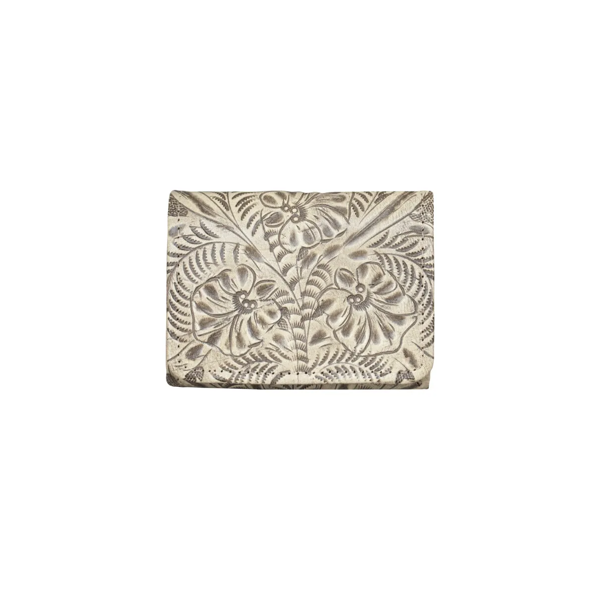 Small Ladies' Tri-Fold Wallet - Sand