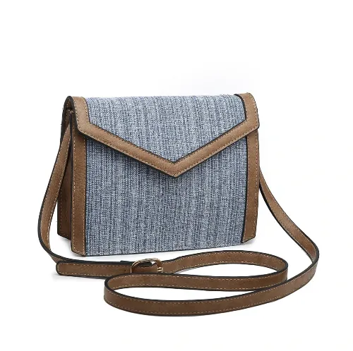 Structured Flap-Over Crossbody