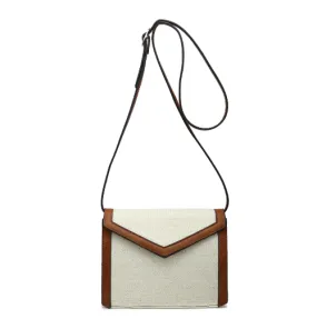 Structured Flap-Over Crossbody