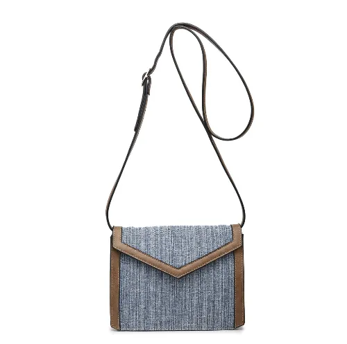 Structured Flap-Over Crossbody