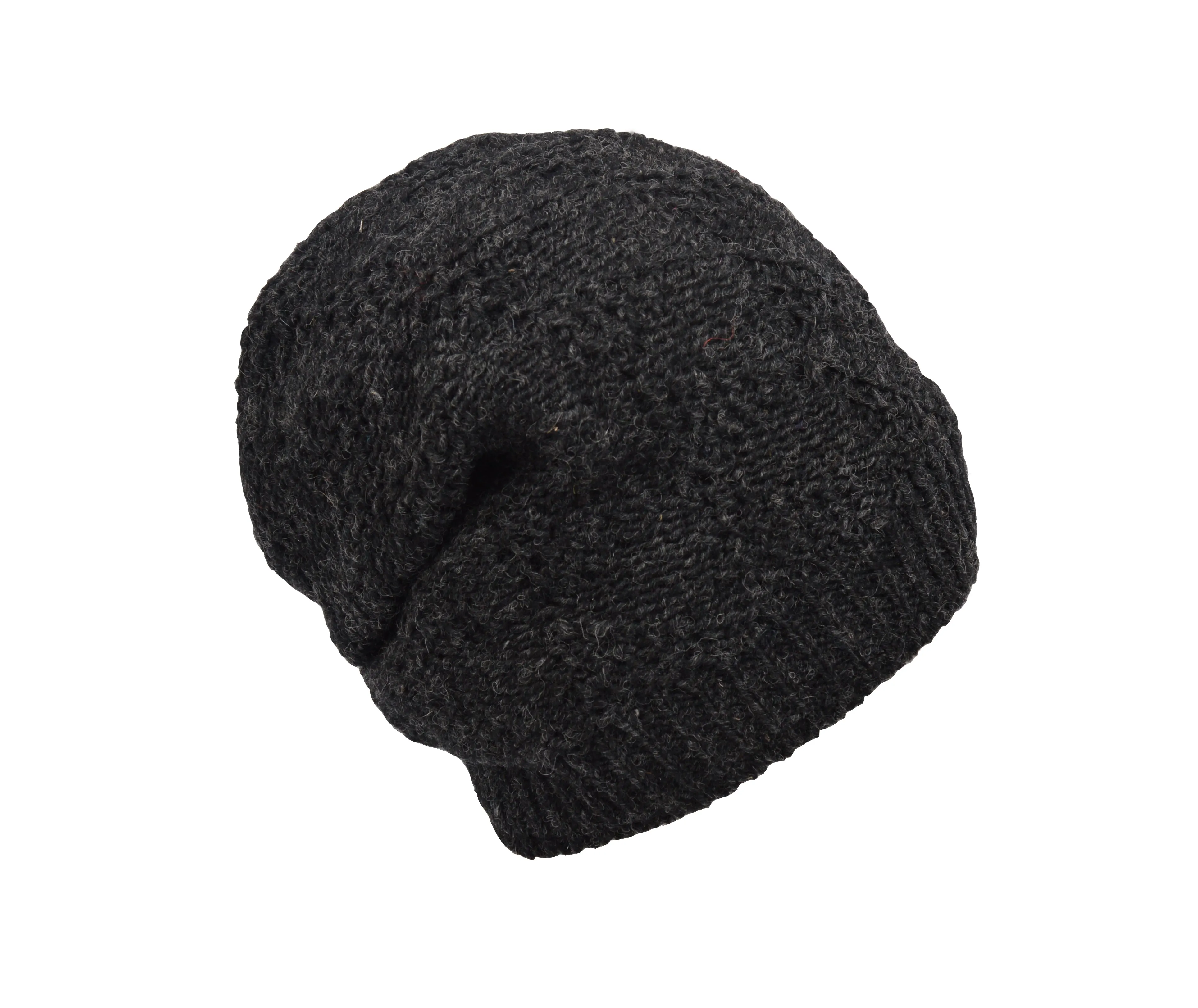 Unisex Fleece Lined Warm Winter Woolen Beanie Hat Knitted Winter Hat