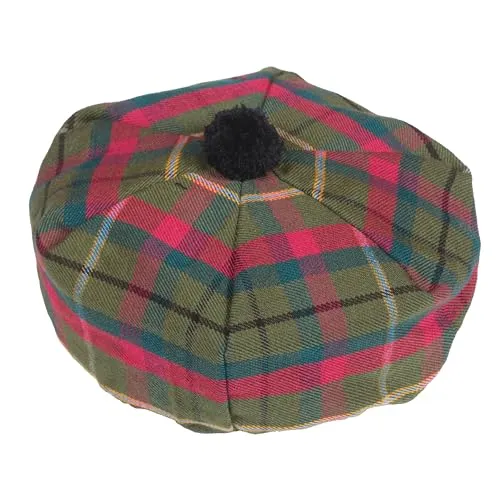 US Buyers Only - Best Traditional Tam o'Shanter Tammy Hat with a Flat Bonnet in a Variety of Tartans