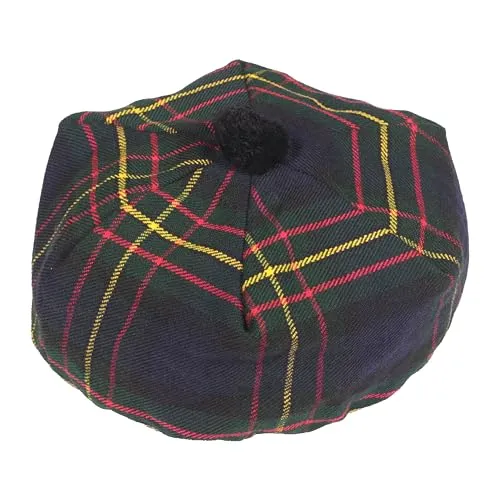 US Buyers Only - Best Traditional Tam o'Shanter Tammy Hat with a Flat Bonnet in a Variety of Tartans