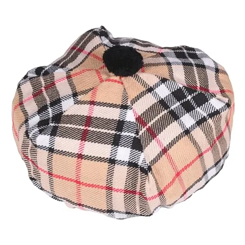 US Buyers Only - Best Traditional Tam o'Shanter Tammy Hat with a Flat Bonnet in a Variety of Tartans