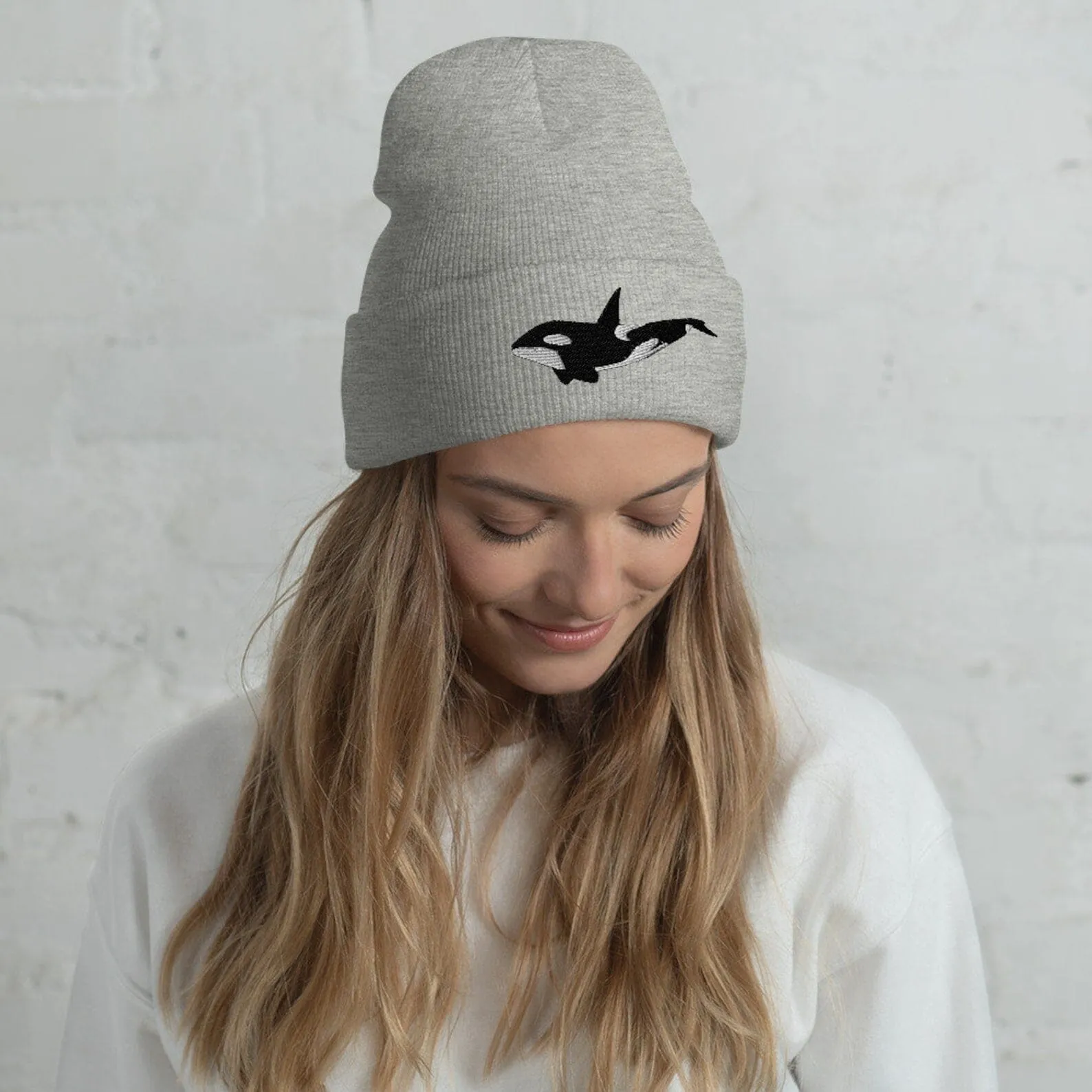 Whale Embroidered Handmade Beanie | A Fashionable Trend