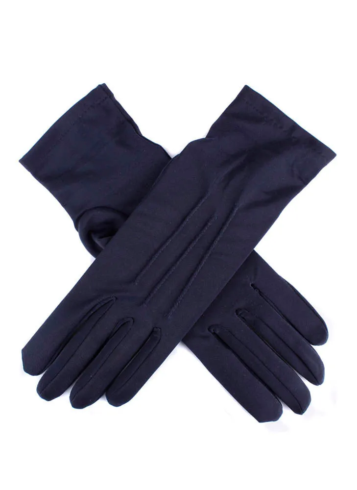 Women's Three-Point Matt Satin Gloves