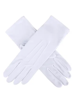 Women's Three-Point Matt Satin Gloves