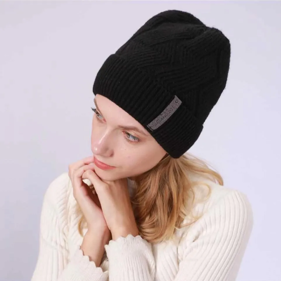 Women's Winter Thick Warm Woolen Hat