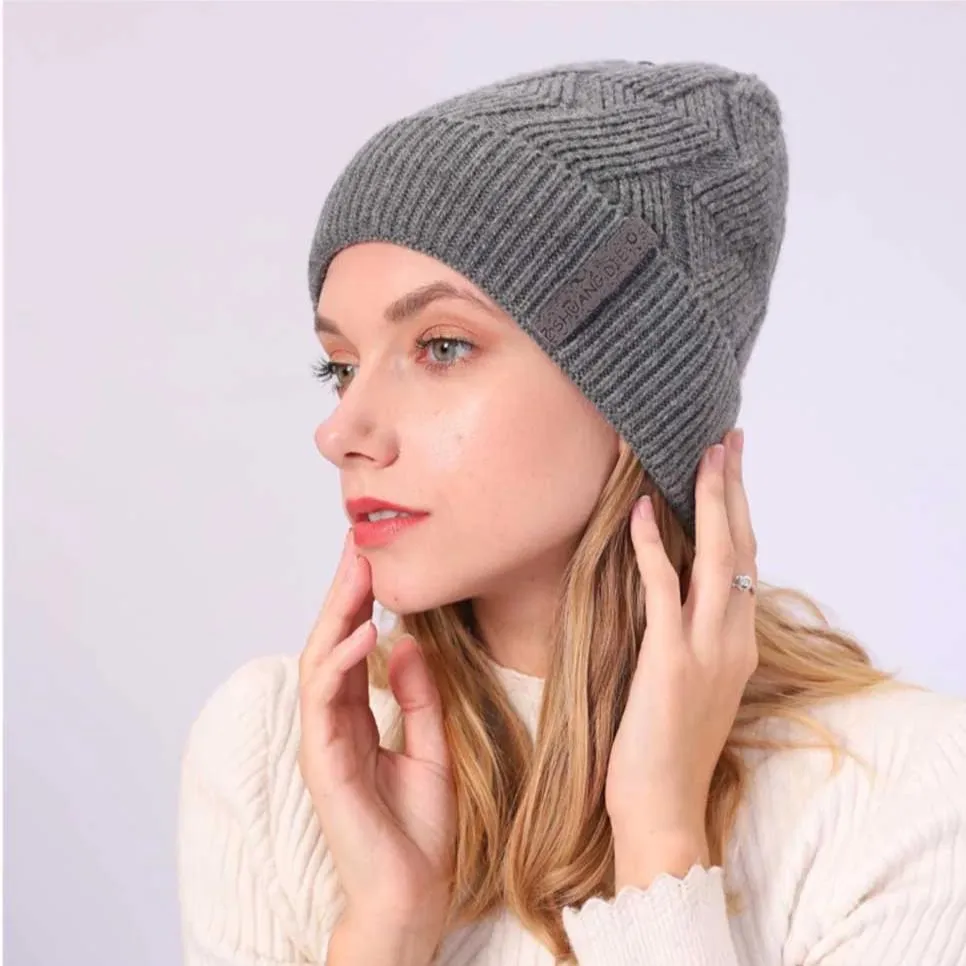 Women's Winter Thick Warm Woolen Hat