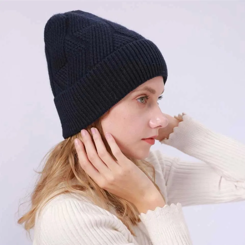 Women's Winter Thick Warm Woolen Hat