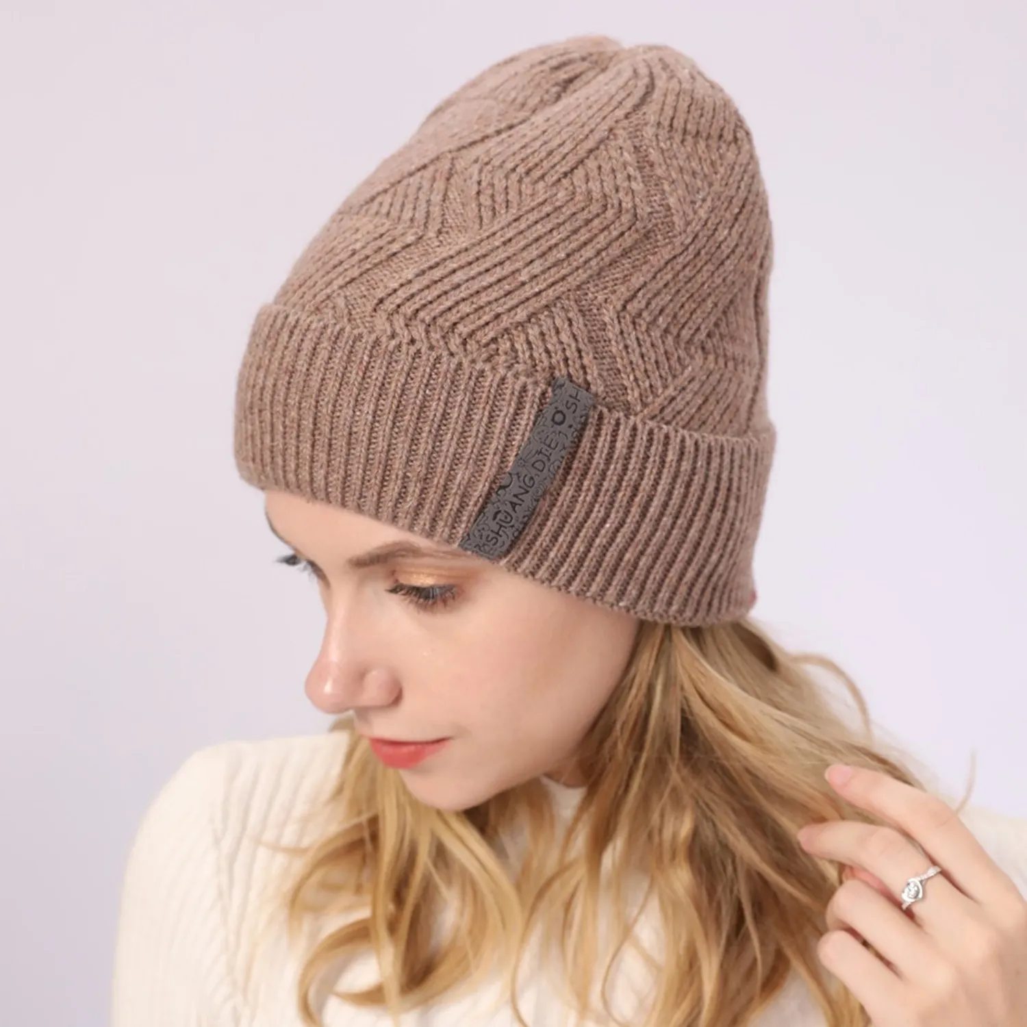 Women's Winter Thick Warm Woolen Hat