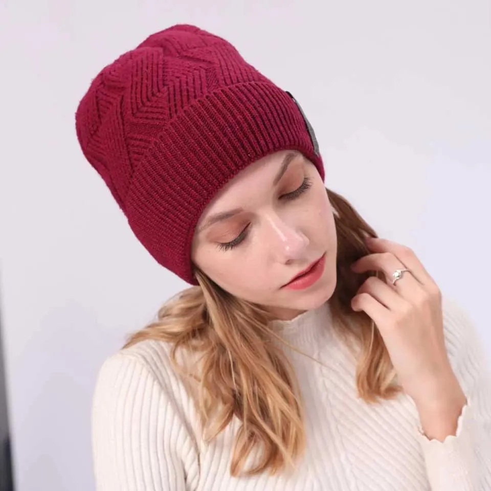 Women's Winter Thick Warm Woolen Hat