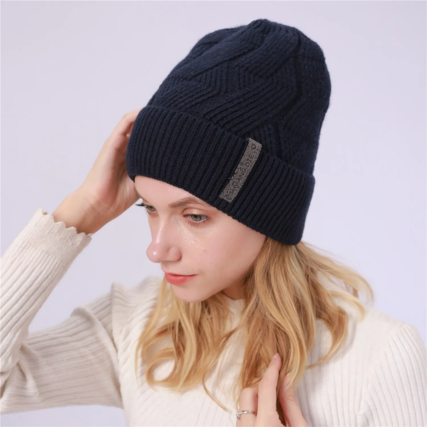 Women's Winter Thick Warm Woolen Hat