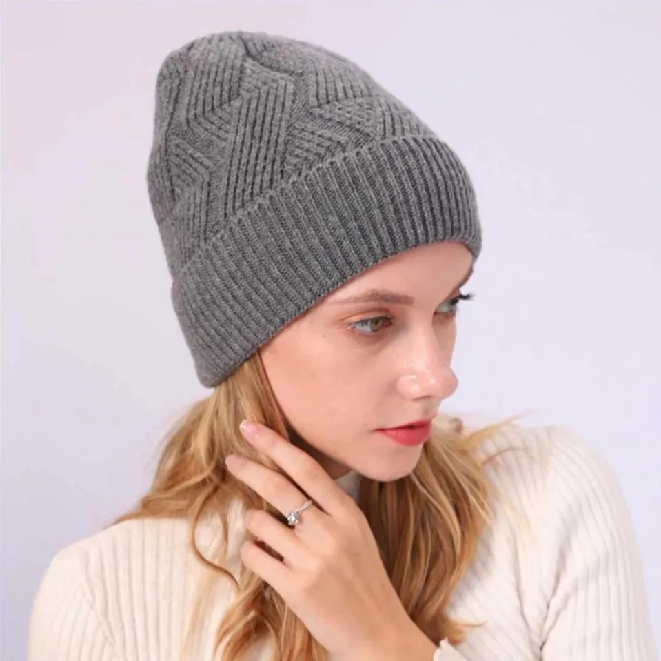 Women's Winter Thick Warm Woolen Hat