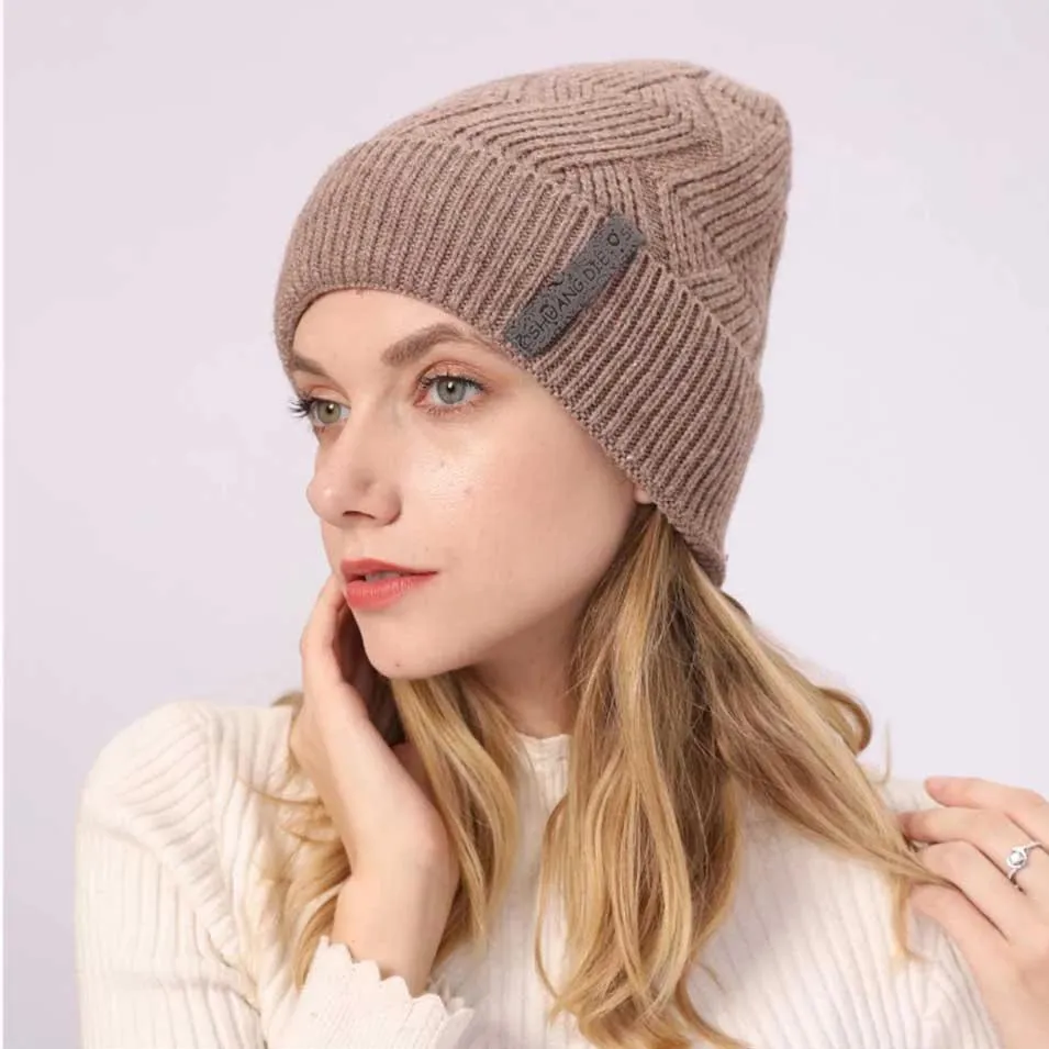 Women's Winter Thick Warm Woolen Hat