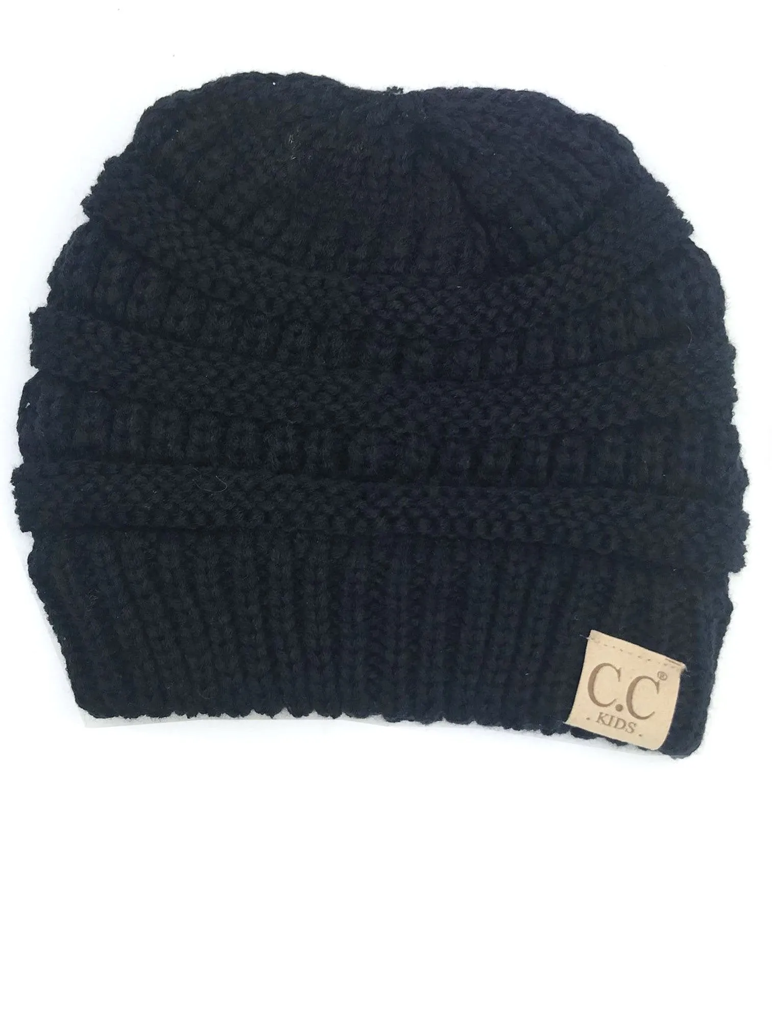 YJ-847 Black Kid Beanie